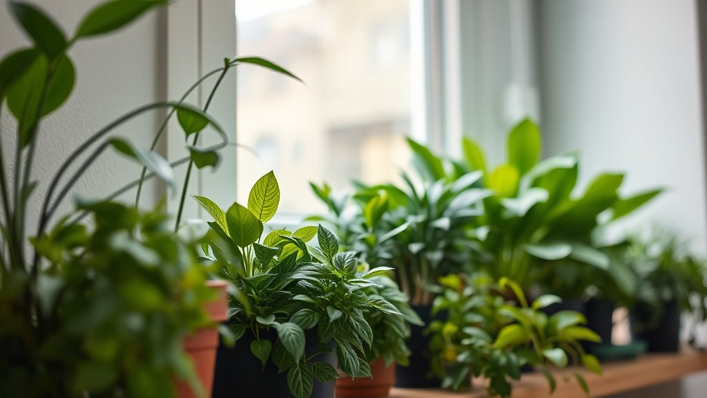 Veerkrachtige kamerplanten voor tochtige plekken in huis